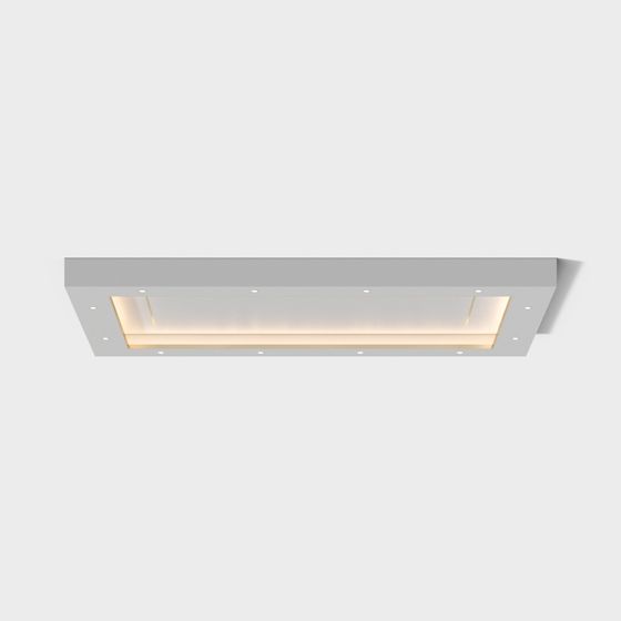 Elegant Gray Ceiling 3D Model for Modern Interiors