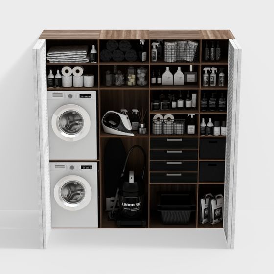 ตู้เก็บของบนระเบียงสมัยใหม่