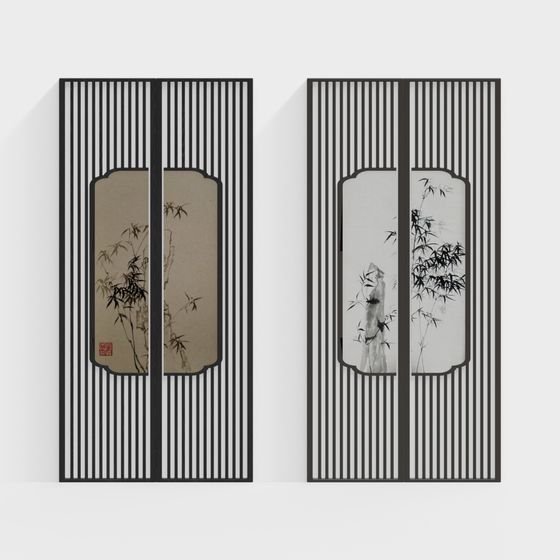 Écran de séparation de style chinois nouveau