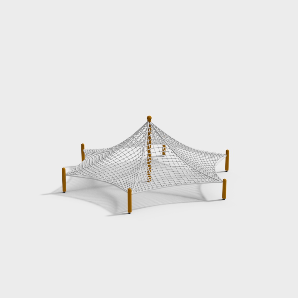 Playful Tent 3D model for Creative Spaces