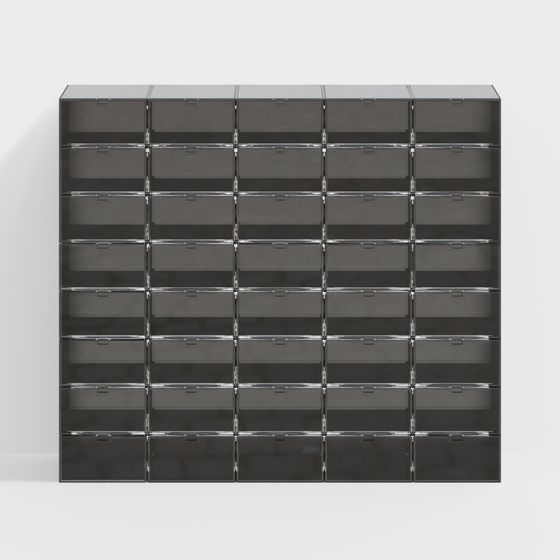 กล่องรองเท้าใสสมัยใหม่