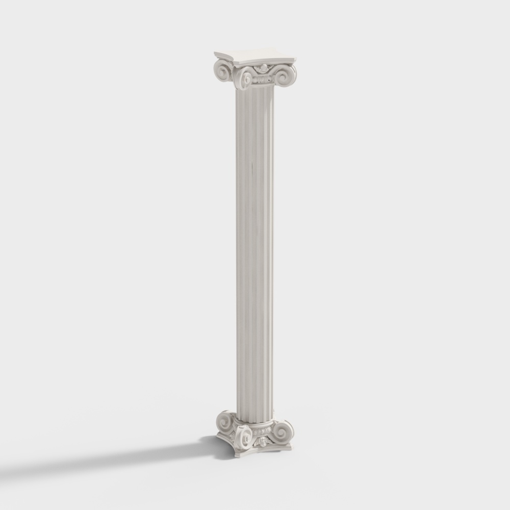 Simple European Roman columns