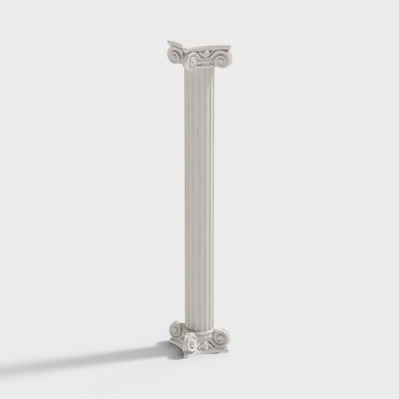 Elegant Roman Column 3D model for Creative Projects