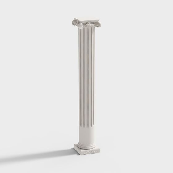 Stunning Roman Column 3D model for Classical Aesthetics