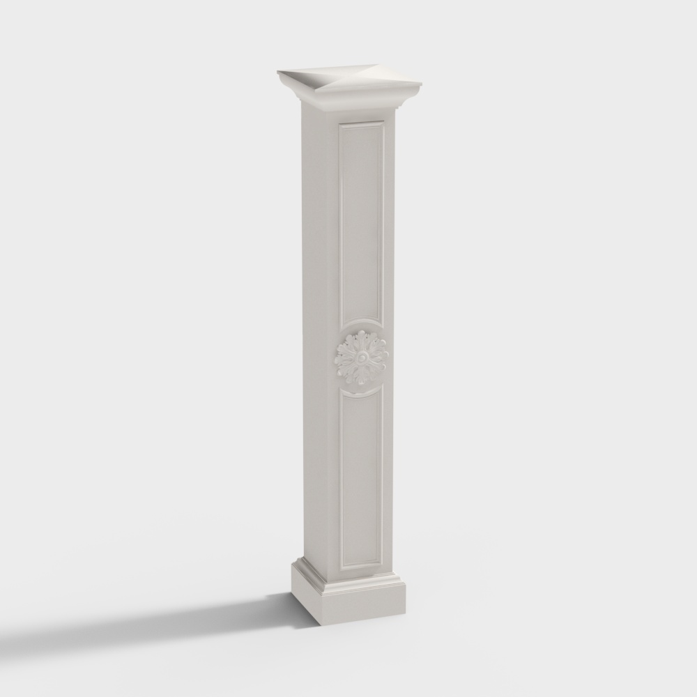 Colonnes romaines européennes simples