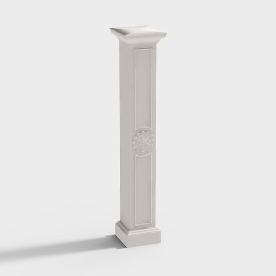 Colonnes romaines européennes simples