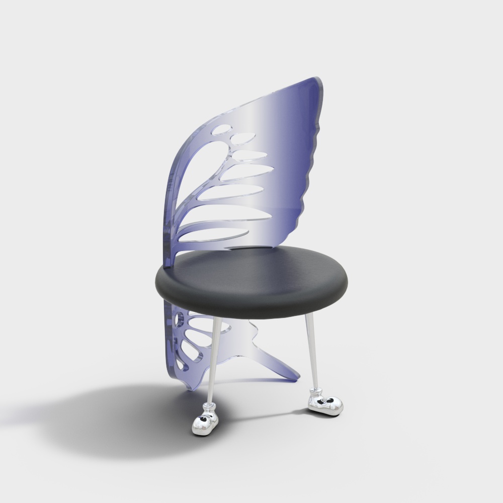 Modern Acrylic Butterfly Chair