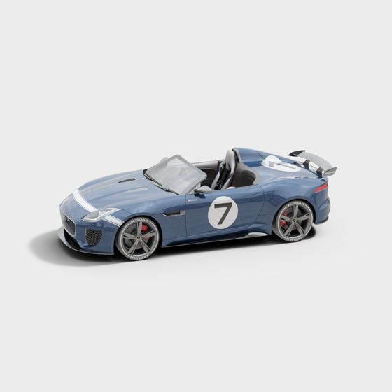Jaguar F-Type SVR Roadster 3D model