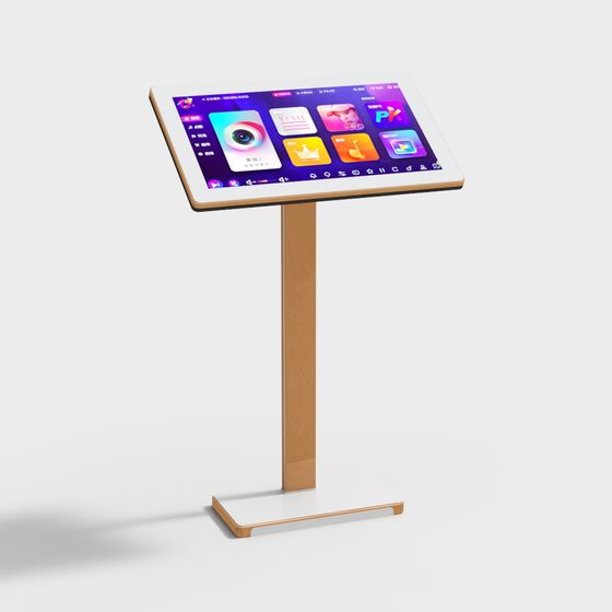 Smart Touch Display Table 3D model for Creative Projects