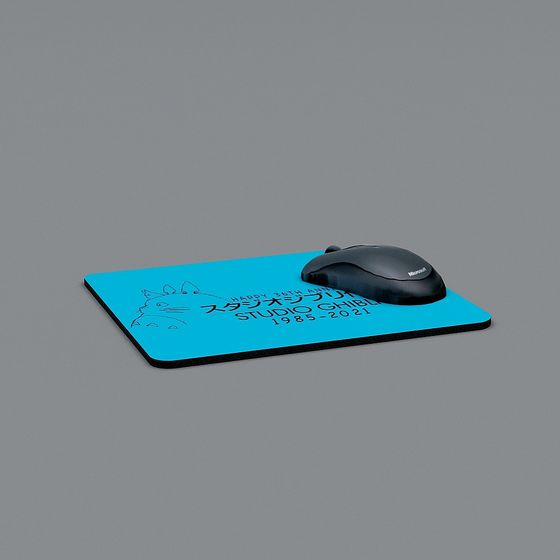 Charming Blue Mouse Pad 3D model for Designers