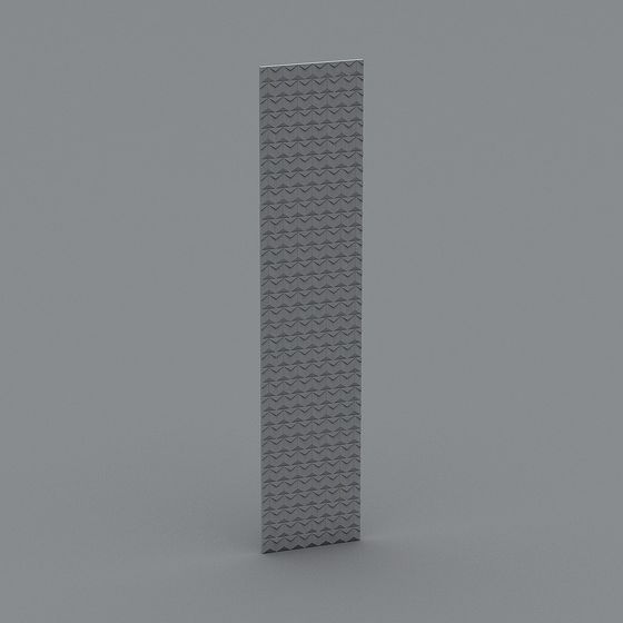 Futuristic Geometric Column 3D model