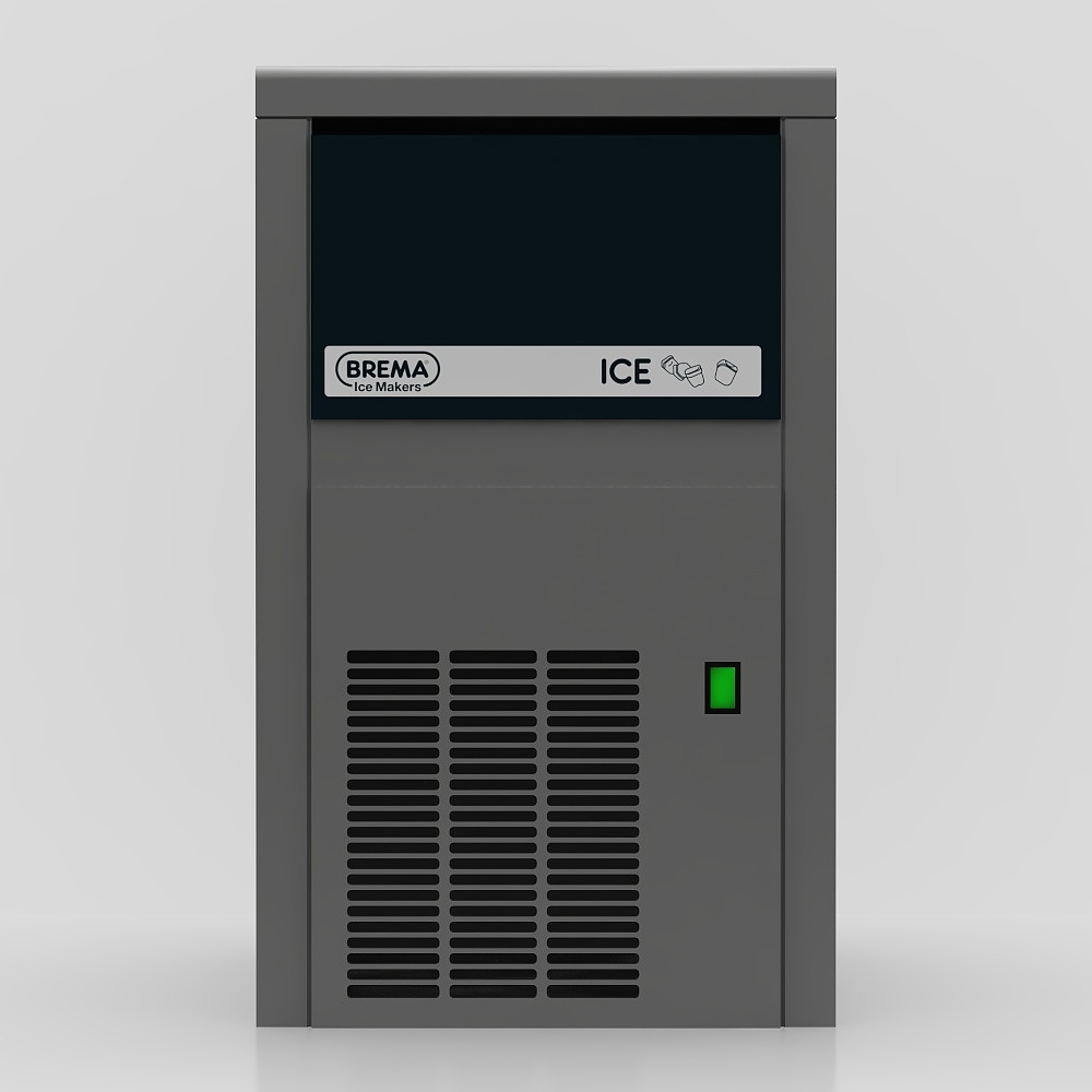 Stylish Industrial Ice Machine 3D model