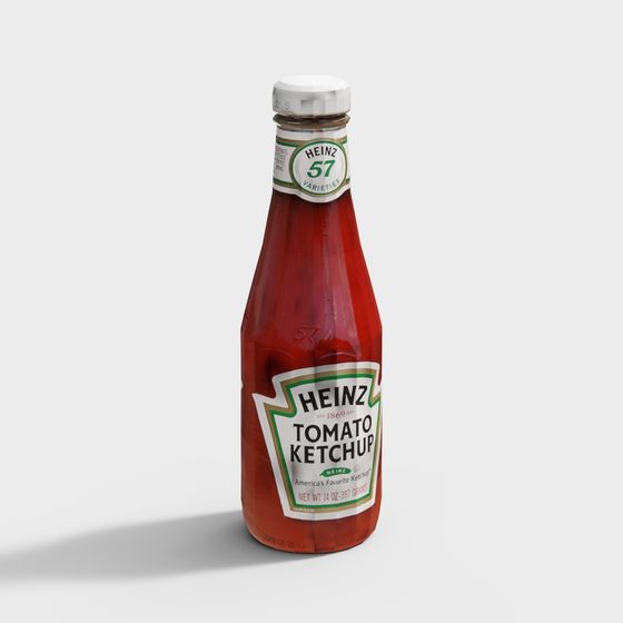 Heinz Tomato Ketchup 3D model