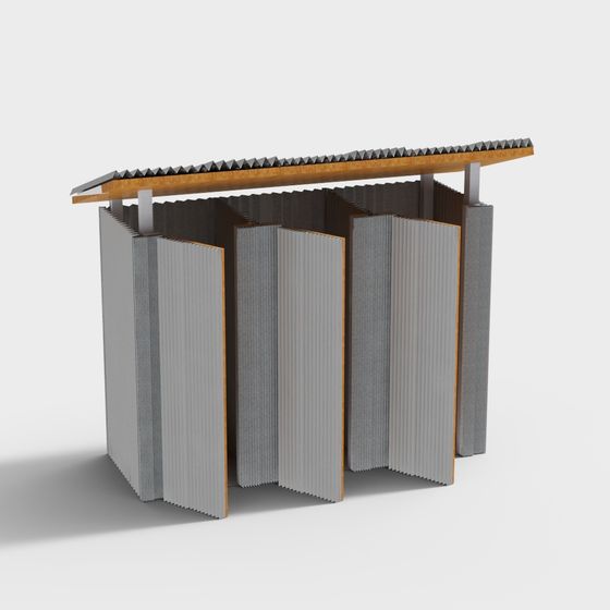 Urban Oasis 3D Model for Modern Design