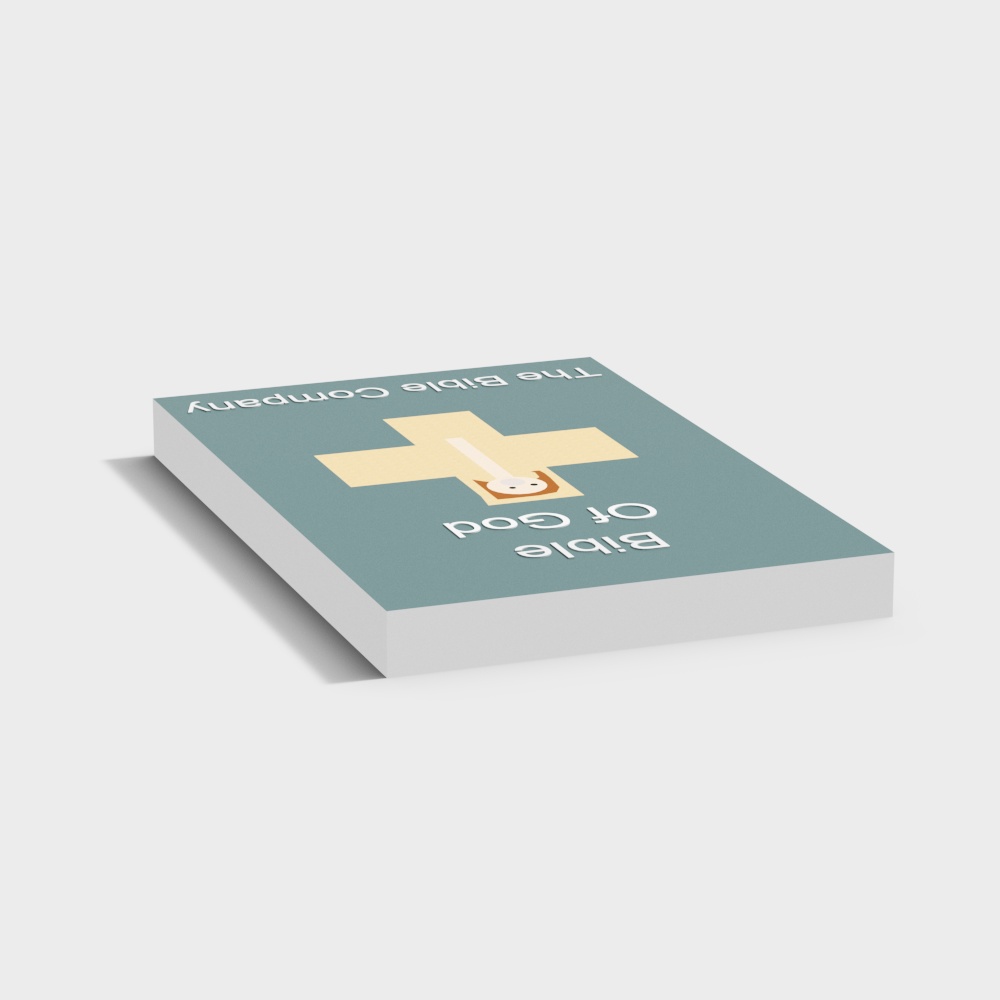 Sacred Bible 3D Model with Unique Design