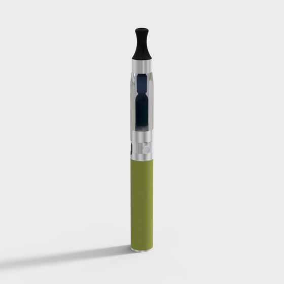 Unique Low-Poly Electronic Cigarette 3D model