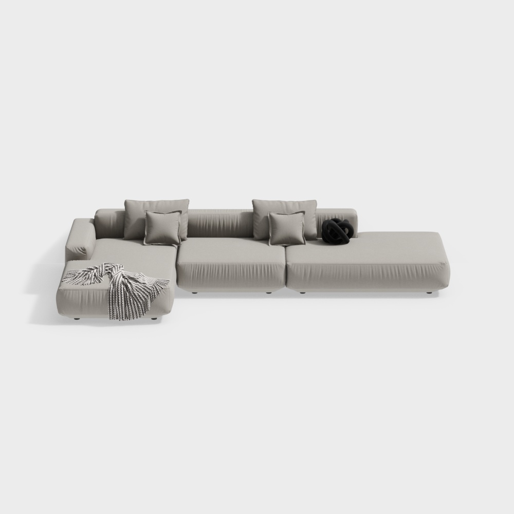 Modern Living Room Multi-person Sofa