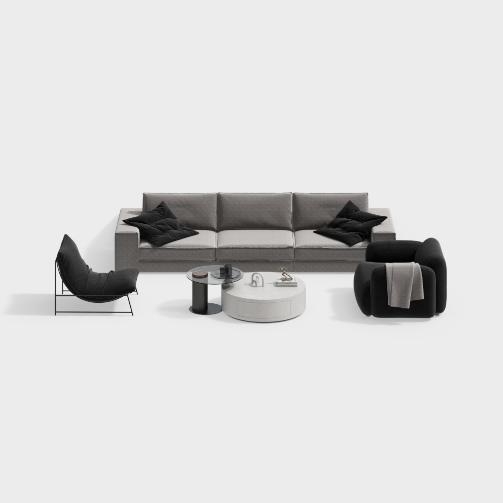 Modern Living Room Sectional Sofa