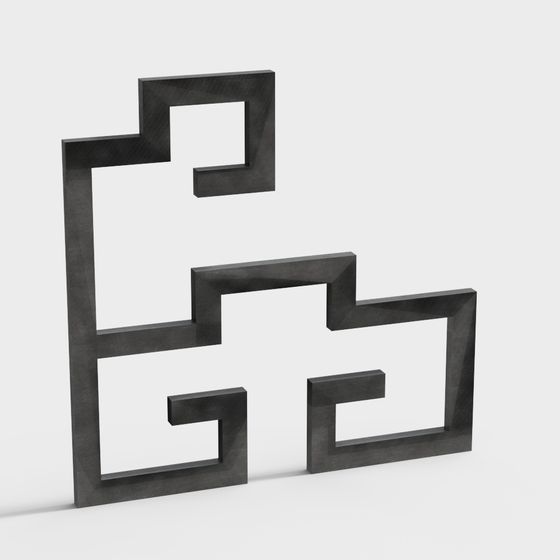 Unique Industrial Gear 3D Model