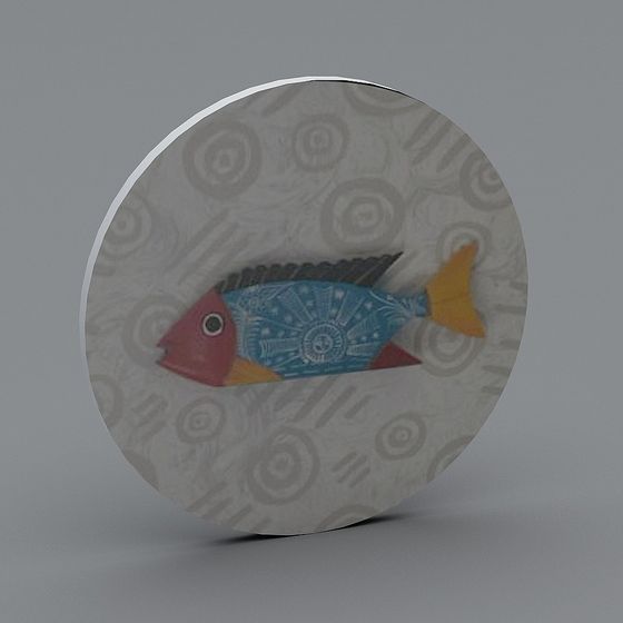 Underwater Wonder Low-Poly Fish 3D model