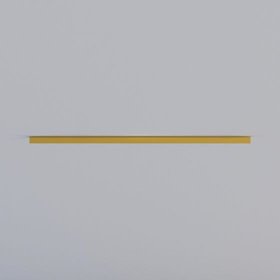 Elegant Golden Strip 3D model