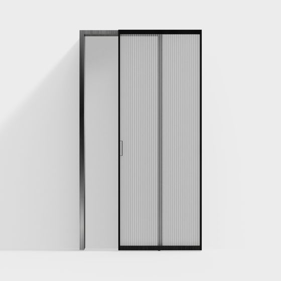 Industrial Folding Door 3D model