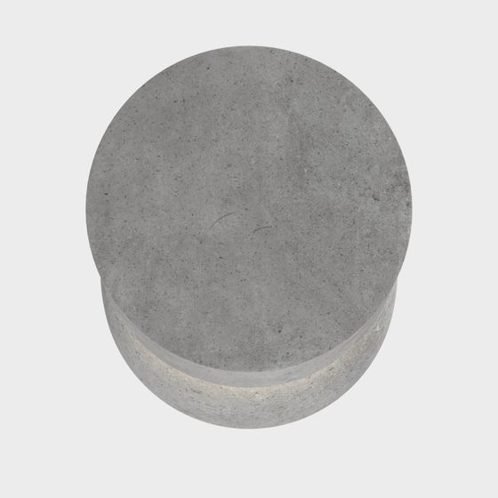 Stylish Concrete Stool 3D model for Urban Design