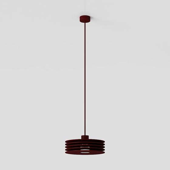 Elegant Low-Poly Chandelier 3D model