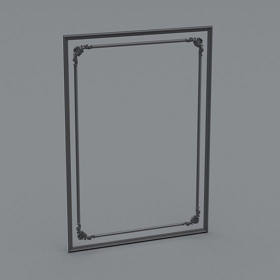 Classical Mirror Frame 3D model