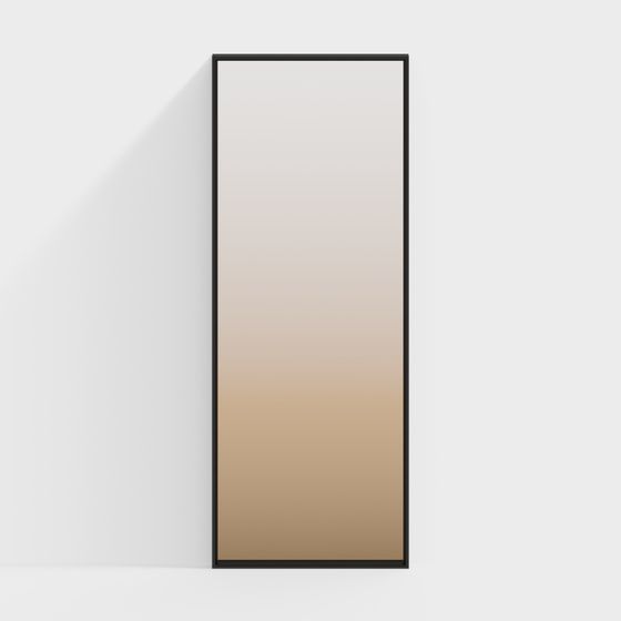 Mirror Window 3D model - Modern Minimalist Design