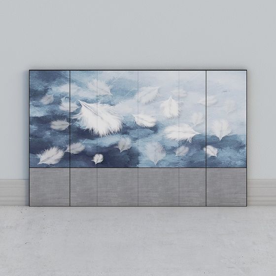 Dance of Feathers 3D model