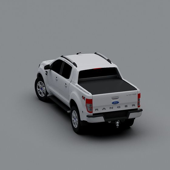 Ford Ranger Pickup Truck 3D Model