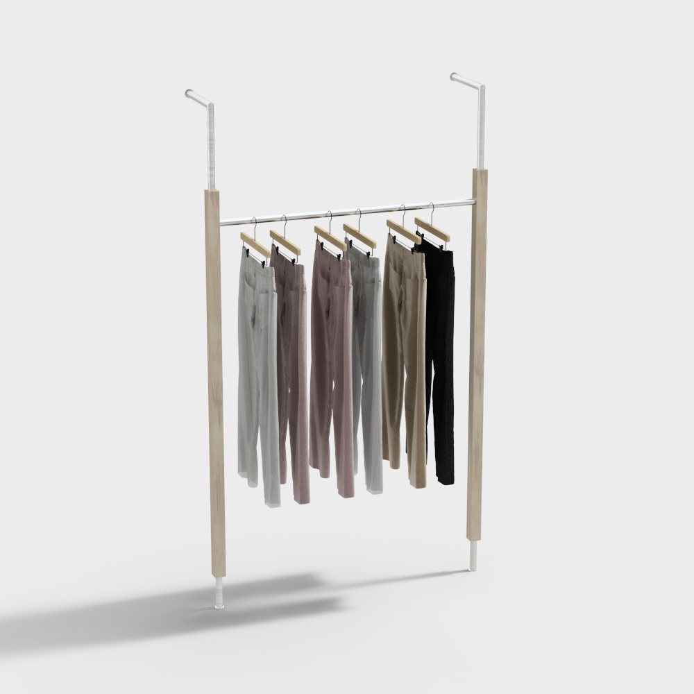 Modern clothing store clothes hanger