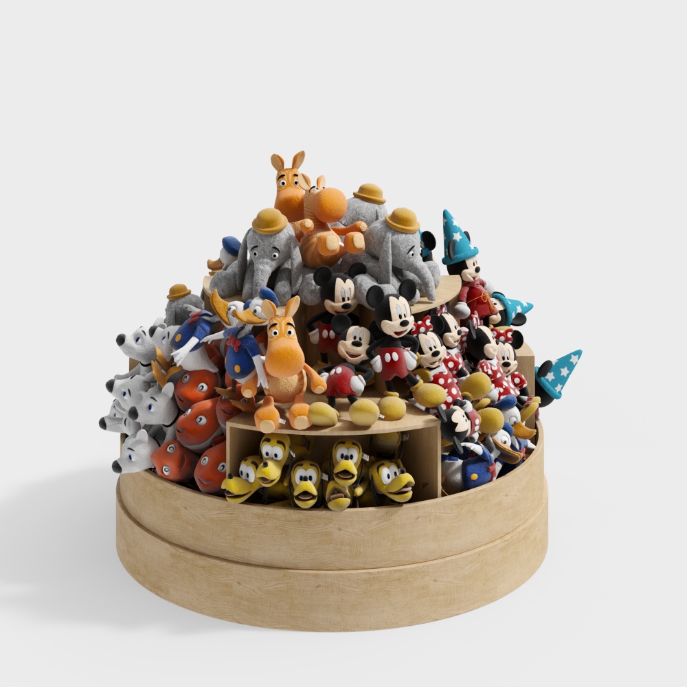 Modern toy display cabinet