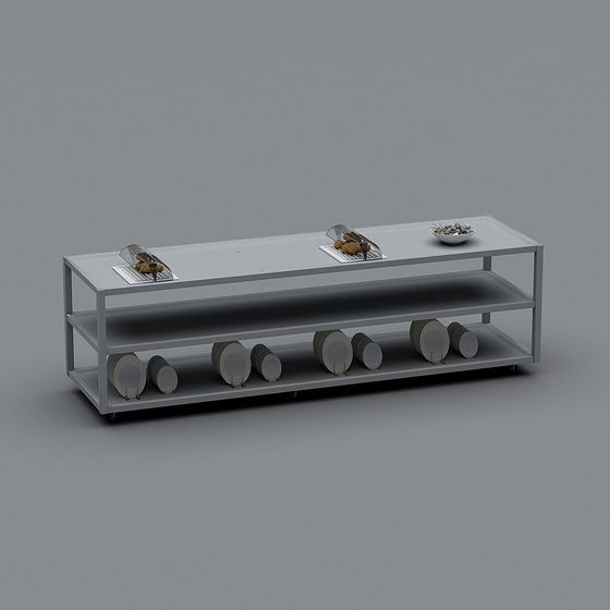 Urban Breakfast Bar 3D model