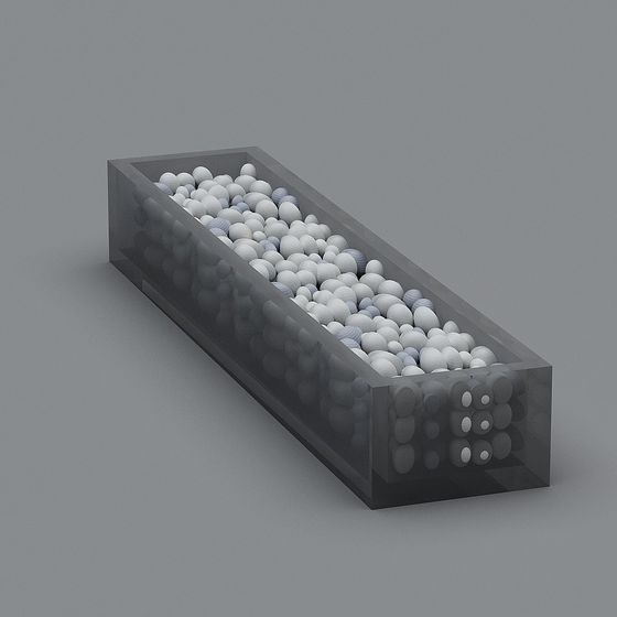 Stylish Sphere Container 3D model for Design & Gaming