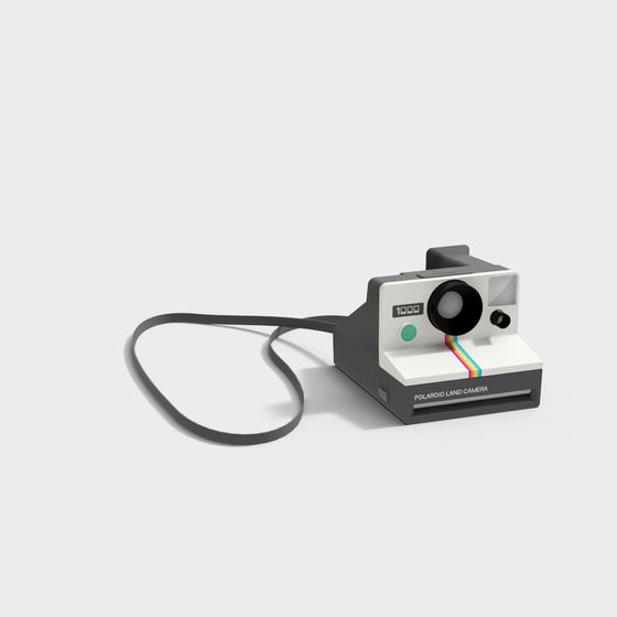 Polaroid Land Camera 3D model