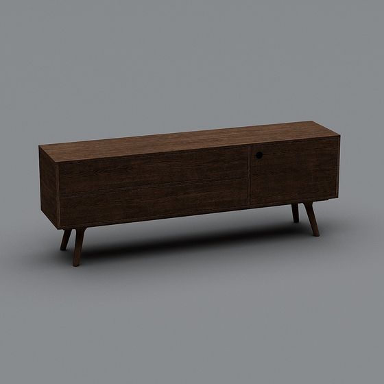 Mid-Century Modern Sideboard 3D model