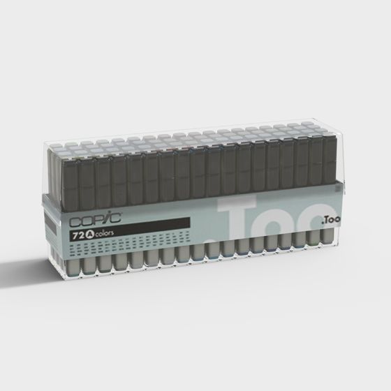 Copic Marker Set 3D Model