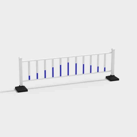 City Boundary Low-Poly 3D Model