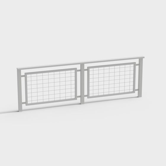 City Window Low-Poly 3D model