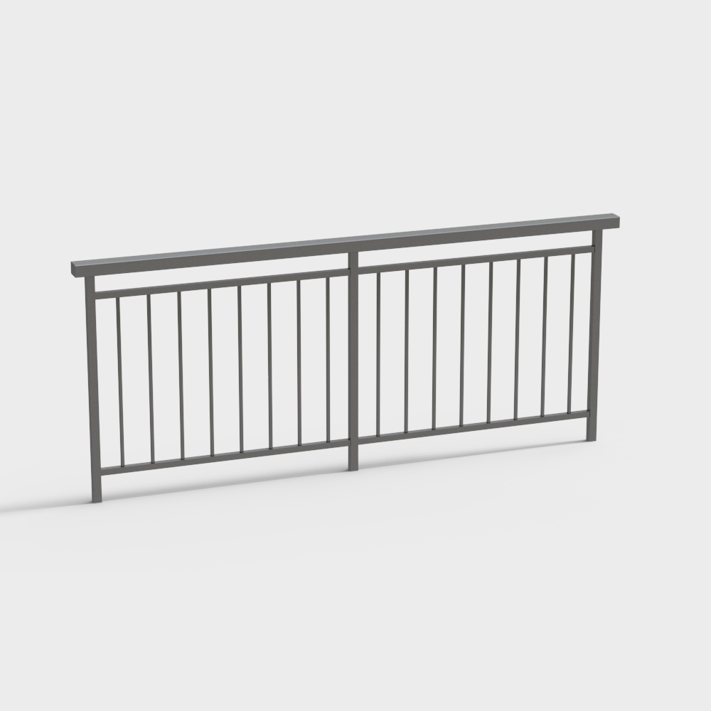 ราวกันตกโลหะ