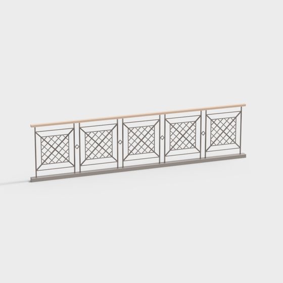 Urban Bridge 3D model