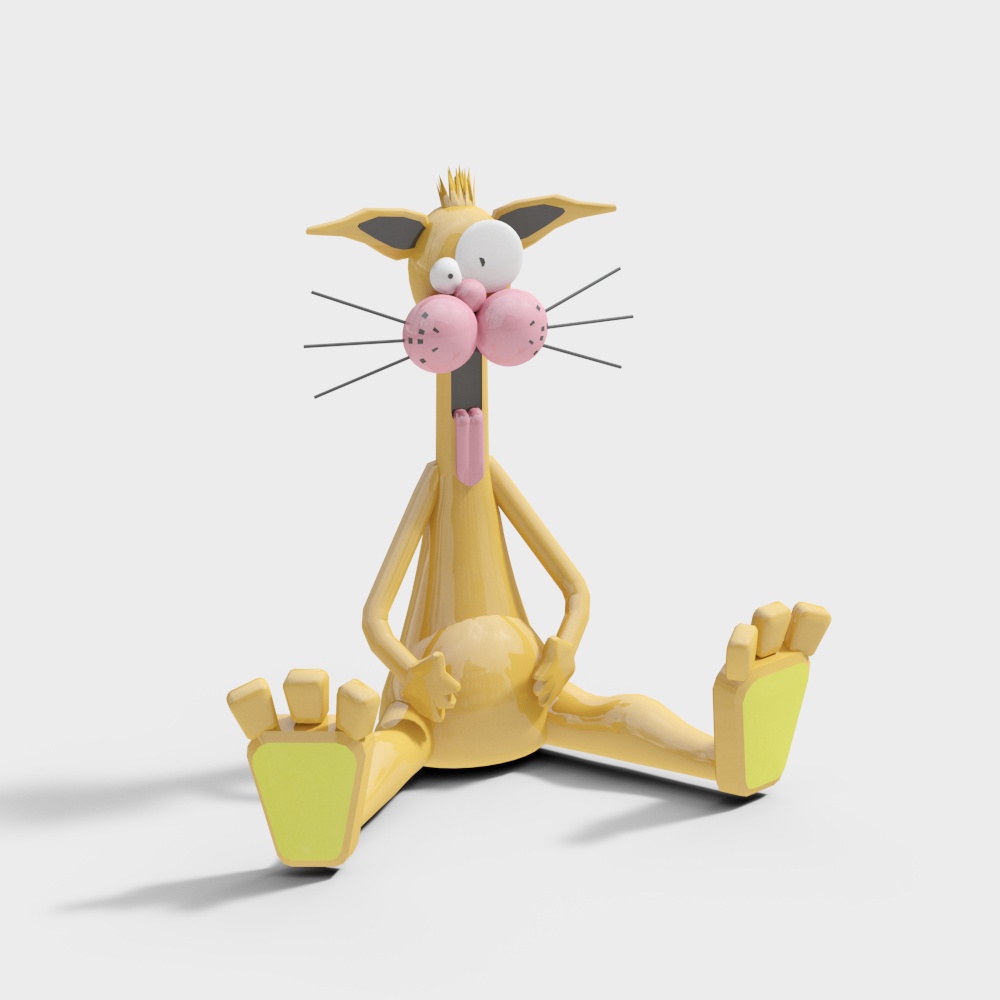 Modern toy goods doll leopard