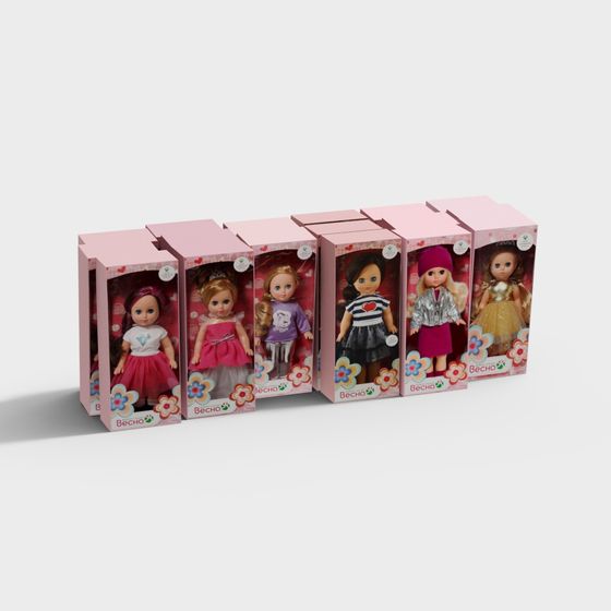 Vesna Dolls 3D Model for Designers and Developers