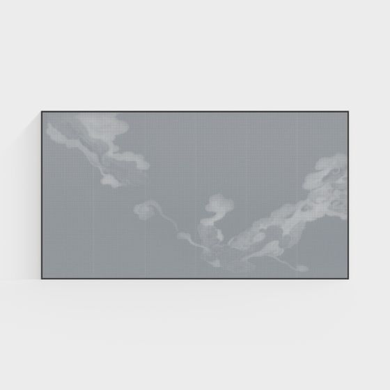 Abstract Light and Shadow 3D Model for Creative Projects