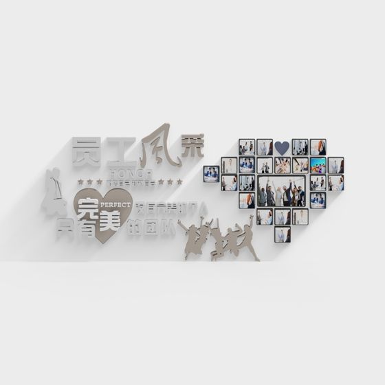 Employee Spirit 3D Model in Low Polygon Design