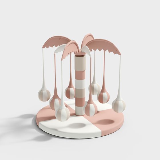 Umbrella Garden 3D Model for Creative Projects