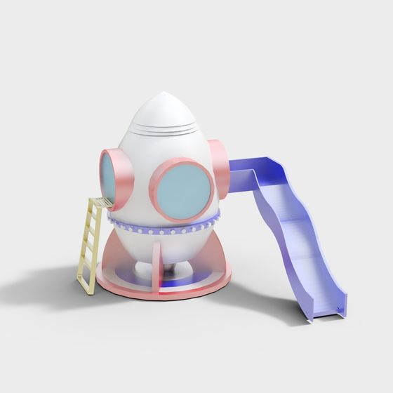 Rocket Playset 3D Model