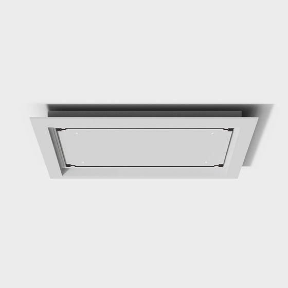 Minimalist Ceiling Vent 3D model for Modern Design